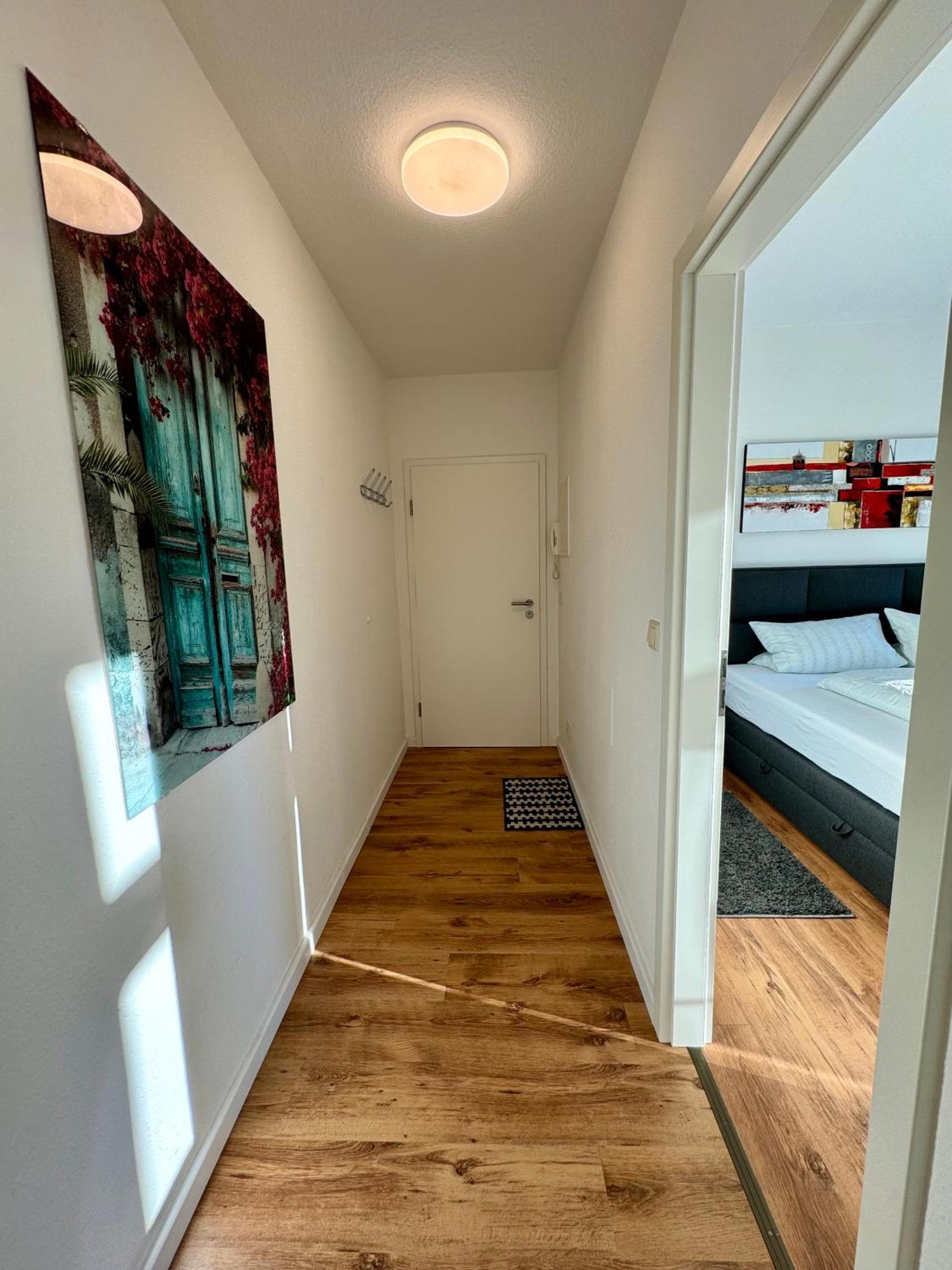 Schicke Wohnung Im Gruenen Hinterhof 슈베린 외부 사진
